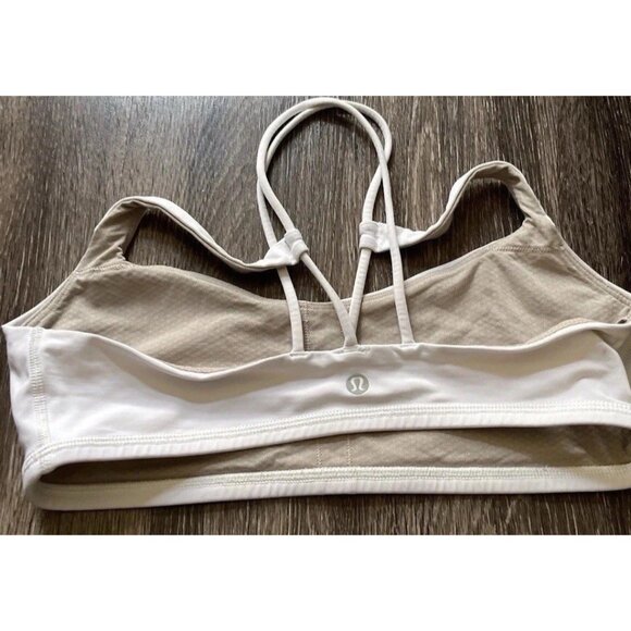 Lululemon Align Tank Top Cropped White Size 10 Yoga Gym Workout Activewer - Picture 12 of 12